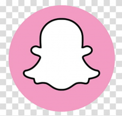 Pink snapchat icon - Free pink social icons
