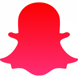 High Resolution Snapchat Red Logo Png Icon #46445 - Free ...