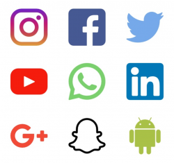 Social Media Logos 48 free icons (SVG, EPS, PSD, PNG files)