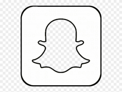 Snapchat Round Logo Transparent Clipart (#2174799) - PinClipart