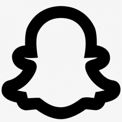 Snapchat White Png - Snapchat Icon Transparent Background ...