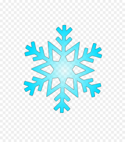 Snowflake, Snow, Blue, transparent png image & clipart free download