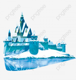 Frozen Castle, Castle Clipart, Snow Castle, Princess Aisha PNG ...