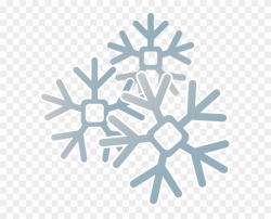 Snowflakes Clip Art At Clker - Snow Clipart Transparent Background ...