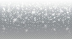 Download - Realistic falling snowflakes. White snow overlay ...
