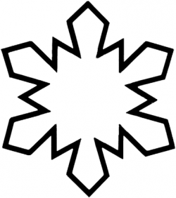 Click Snowflake 5 Coloring page for printable version ...