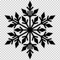 Snowflake Silhouette , snowflakes PNG clipart | free ...