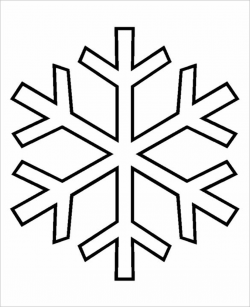 Simple Snowflake Clipart | Free download best Simple Snowflake ...