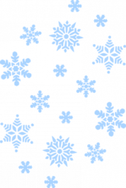 Blue Snow Falling Clip Art at Clker.com - vector clip art online ...