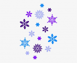 Christmas Clipart Snowflake - Falling Snowflake Clipart - Free ...