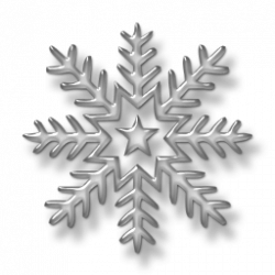 Grey Snowflake Cliparts - Cliparts Zone