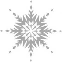 Free Grey Snowflake Cliparts, Download Free Clip Art, Free Clip Art ...