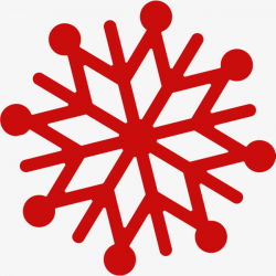 Red Snowflake Clipart | Free download best Red Snowflake Clipart on ...