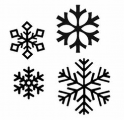 489 Best Snowflake Silhouettes, Vectors, Clipart, Svg, Templates ...