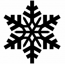 Snowflake Silhouette PNG, Clipart, Black And White, Cold Snowflake ...