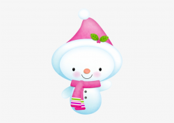 Snowgirl * Winter Clipart, Christmas Clipart, Snowman - Baby Snowman ...