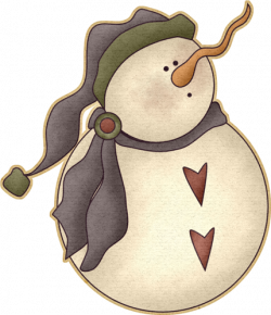 COUNTRY SNOWMAN | CLIP ART - SNOWMAN - CLIPART | Snowman clipart ...