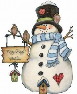 Country snowman clipart » Clipart Portal