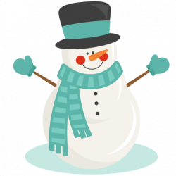 Cute snowman clipart clip art 2 - ClipartPost