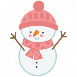 Pink Snowman Cliparts - Cliparts Zone