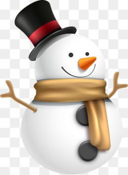 Hat Vector Snowman, Snowman, Cartoon Snowman, Christmas Snowman PNG ...