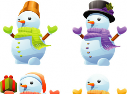 Cute snowman clipart free free vector download (9,514 Free vector ...