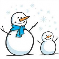 Free Winter Snowmman Clipart