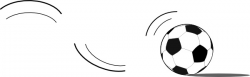 Bouncing Soccer Ball clip art Free vector in Open office drawing svg ...
