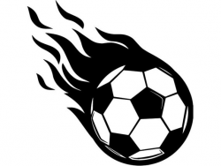 Soccer Ball With Flames Clipart (95+ images in Collection) Page 1