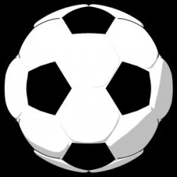 Photostock Vector Soccer Ball Or Football Flat Vector Icon For ...