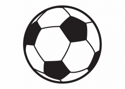 Soccer Ball Png Flat - Soccer Ball Outline Png, Transparent Png ...