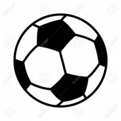 Vector Soccer Ball Vector Illustration K Within Soccer Clip Art ...