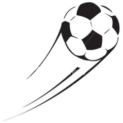 Flying Soccer Ball Logo - Clip Art Library