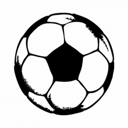 SOCCER BALL DISTRESSED Clip Art - Get Started At ThatShirt!