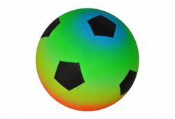 Neon Rainbow Soccer Ball - Rainbow Soccer Ball Transparent Free PNG ...