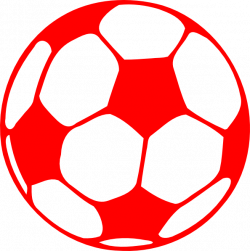 Red Soccer Ball Clip Art | Clipart Panda - Free Clipart Images
