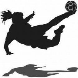 Girl Soccer Player Clipart | Free download best Girl Soccer ...