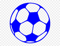 Blue Soccer Ball Clip Art - Png Download (#258260) - PinClipart