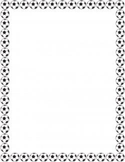 soccer border page | Fonts - Borders -Clip Art | Soccer theme ...