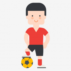 Cartoon Play Soccer Boy, Soccer Clipart, Boy Clipart, Cartoon ...