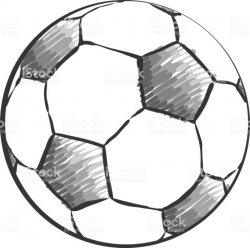 Soccer Ball Drawing Step By Step | Free download best Soccer Ball ...