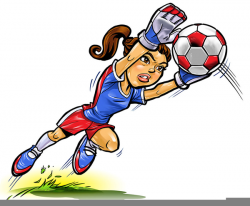 Girl Soccer Goalie Clipart | Free Images at Clker.com - vector clip ...