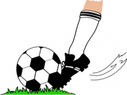Kicking soccer ball clipart - Cliparting.com
