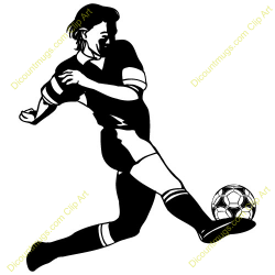 Kicking Soccer Ball Clip Art | Clipart Panda - Free Clipart Images