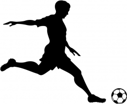 Kicking Soccer Ball Clipart | Free download best Kicking Soccer Ball ...