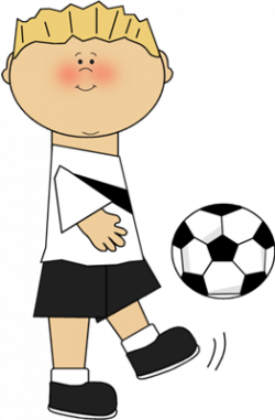 Boy Playing Soccer Clip Art - Boy Playing Soccer Image | Sports ...