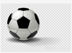 Download Small Soccer Ball Transparent Clipart Football - Black ...