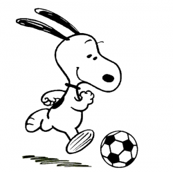 Snoopy on the Soccer Field | peanuts | Snoopy, Peanuts snoopy ...