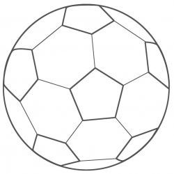 Soccer ball clip art black and white free 2 - ClipartPost