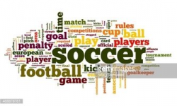 Soccer Concept IN Word Tag Cloud stock vectors - Clipart.me